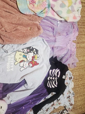 Girls' clothes size 6-7 like new, multicolored Zara