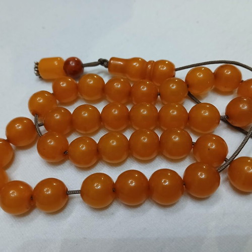 Mastic Worry Beads with 33 Round Beads