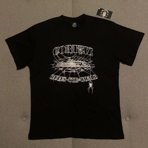 Corteiz Web Alcatraz T-shirt new, black, sizes M to 8XL