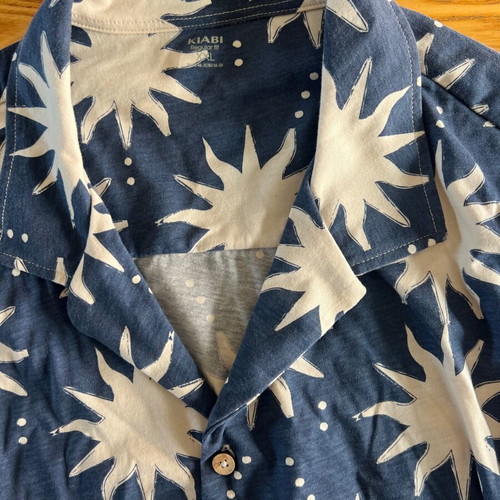 Kiabi Tropical Vibes shirt "Suns" for summer situations, Regular Fit XXL