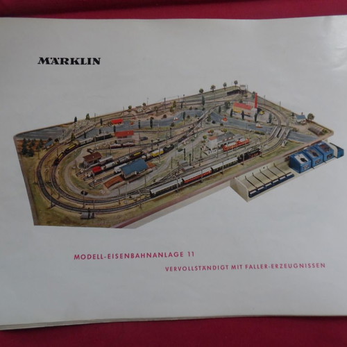 Marklin HO 0330 manual from 1962 in very good condition