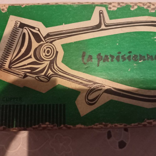Vintage hair clipper like new, manual, 1960s with box