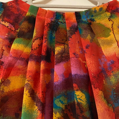 Anonima sleeveless women's blouse colorful like new