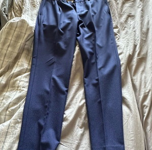 Αφορετο Αντρικό παντελόνι casual Scotch Soda 34/32 μπλε με σχέδιο αφόρετο