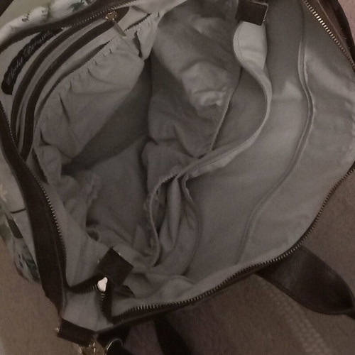 Elodie details diaper bag used for travel and stroller