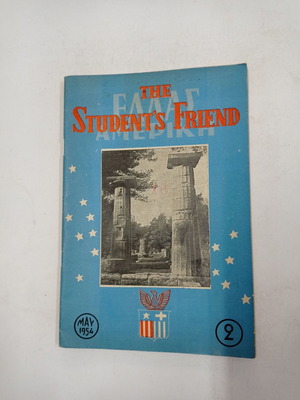 The Student's Friend Issue 2 May 1954 like new