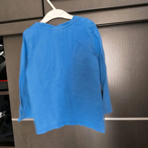 Spiderman No 5 shirt like new, blue, for 5-year-old boy