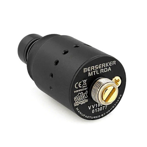 Vandy Vape Berserker MTL RDA used atomizer with 22mm & 24mm adapter rings