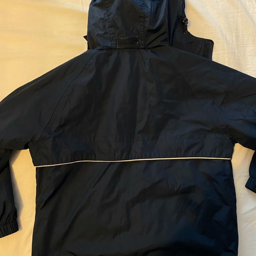 Lacoste kids jacket used, dark blue, size 8