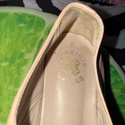 Tsakiris Mallas Nude Sneakers Size 39 like new with platform