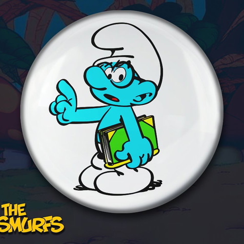 Smurfs Pin Set Classic 1984 Edition, 10 Pieces, New