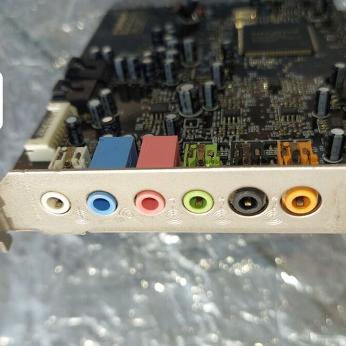 Sound Blaster Audigy 2 sound card used with CD