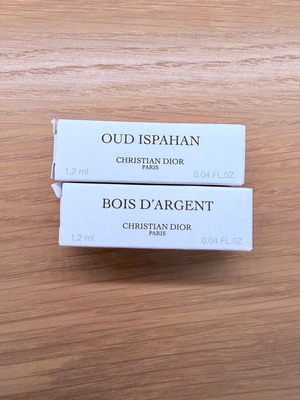 Dior Privée Oud Ispahan and Bois d’Argent tester set new
