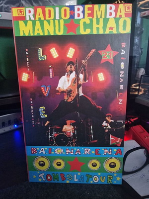 Manu Chao Radio Bemba - Baionarena Live Book Case 2 CD & DVD new