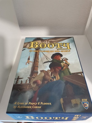 Booty board game new, includes sleeves