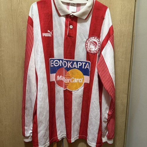 Olympiacos jersey 1995-96 match worn, used, authentic