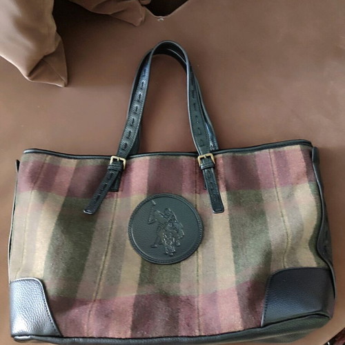 U.S. Polo Assn Emmy Maxi shoulder bag like new, black multicolor
