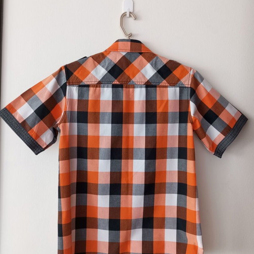 C&A Boys' Checked Shirt Size 158-164 Like New