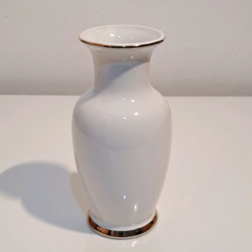 The Art of Chokin Decorative Vase 15cm 24K Gold Japan like new