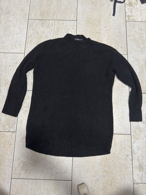 Knit top Zara used, black, size M