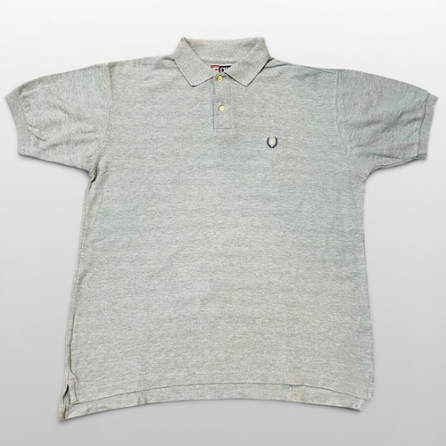 Chaps Ralph Lauren Grey Polo Shirt Medium Like New