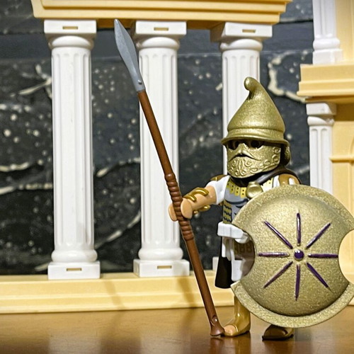 Playmobil 70950 Ancient Macedonian Silvershield Royal Guard Officer new
