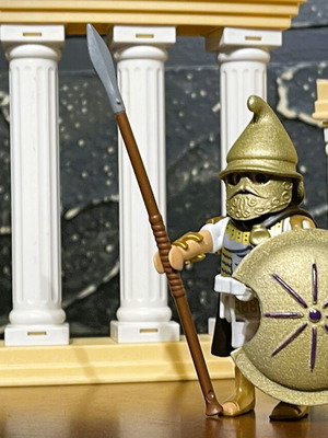 Playmobil 70950 Ancient Macedonian Silvershield Royal Guard Officer new