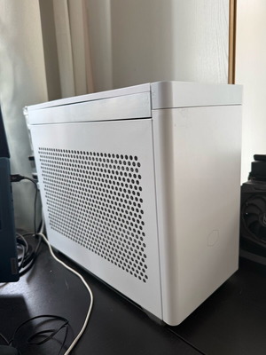 3D Printed Top Hat for Cooler Master NR200 / NR200P white, new