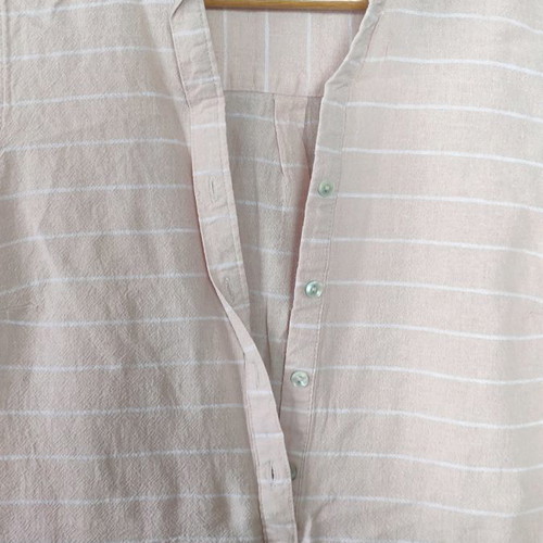 Linen striped dress used, Esmara, size 36 (S)