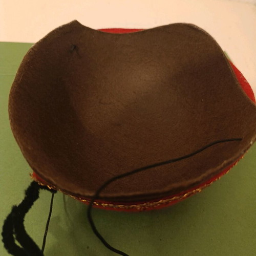 Ladybug hat like new condition