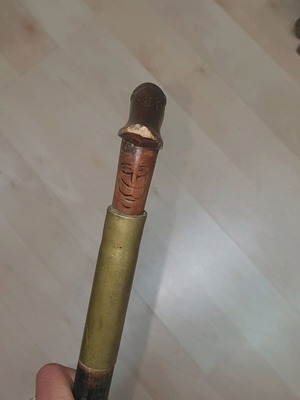 Walking stick used, old
