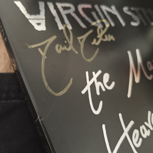 Virgin Steele The Marriage Of Heaven And Hell Part One & Two Vinyl signed limited edition