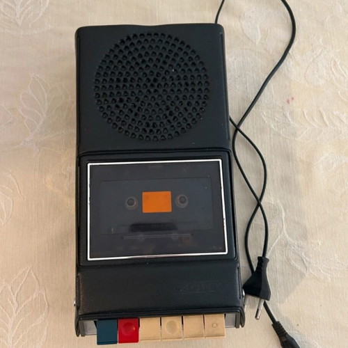 Sony TC60 cassette player 1971 with power cable