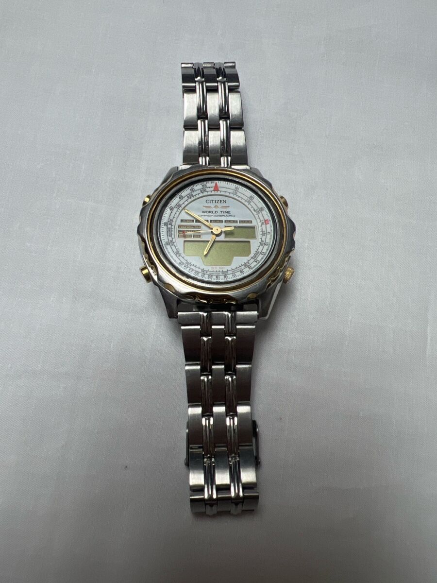 CITIZEN　プロマスター パイロット　ワールドタイム　C080 稼働品 Citizen C080 Promaster World Time… - € 200,00 - Vendora.cy