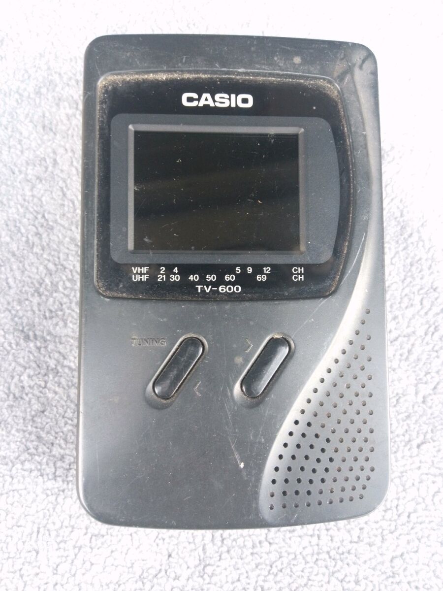 Casio TV-600CI portable 3.5-inch TV used - € 25,00 - Vendora.cy