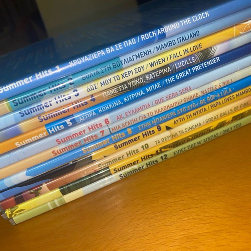 Summer Hits Complete Collection 12 CD mint condition, 240 Greek and international tracks
