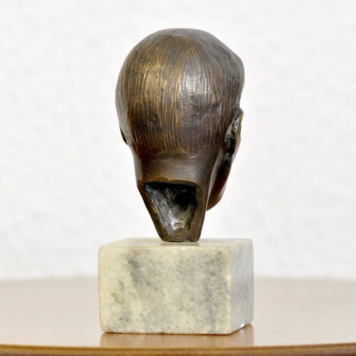 Bronze statue used