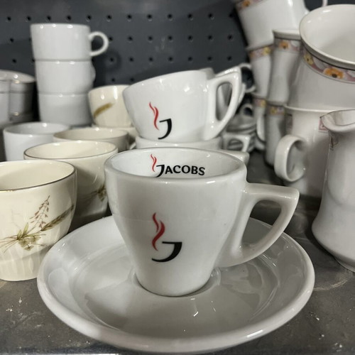 Jacobs coffee cup set with saucer, pack of 4, new