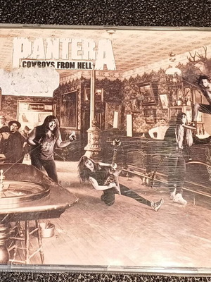 Pantera Cowboys From Hell CD μεταχειρισμένο, metal