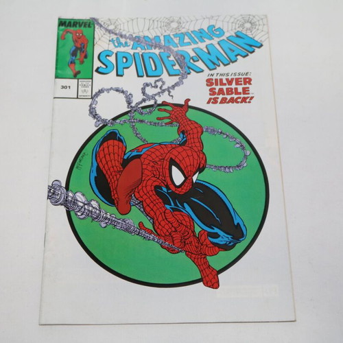 Spiderman 301 Marvel comic used, English reprint 2000