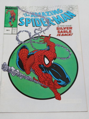 Spiderman 301 Marvel comic used, English reprint 2000