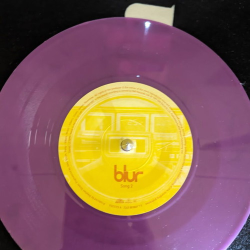 7" Blur Song 2 vinyl used, rock
