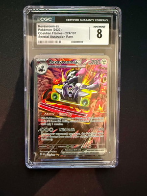 Pokemon Revavroom ex 224 Obsidian Flames card new