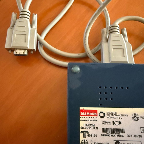 Diamond SupraExpress 56e PRO external modem used, retro vintage