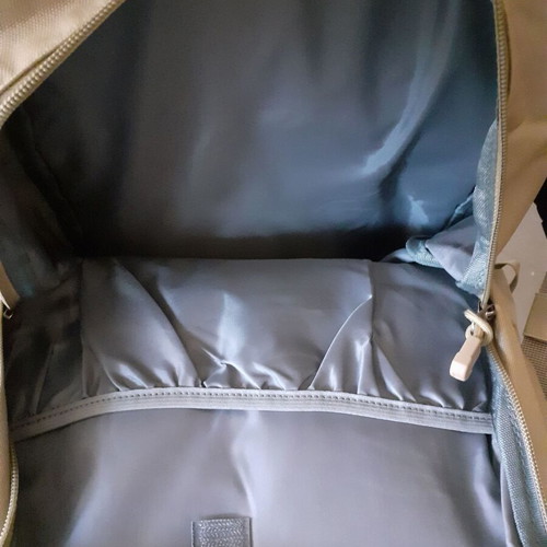 Tactical beige backpack, approx. 25L capacity