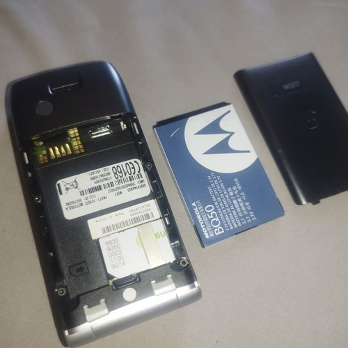 Motorola W377 mobile phone, gray