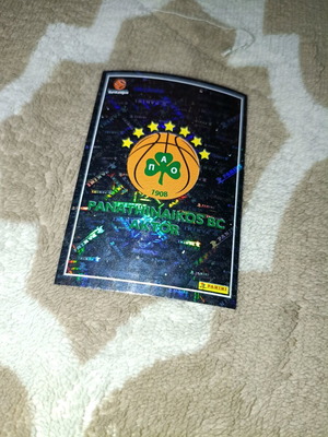 Panathinaikos Basketball Panini 2026 sticker like new, 1 piece
