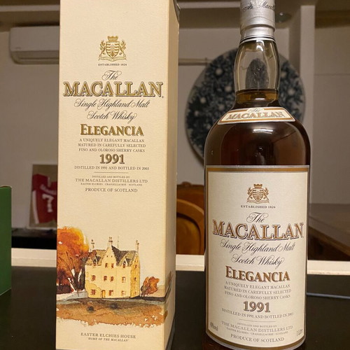 The Macallan Elegancia 1991 New Sealed Bottle 1000 ml