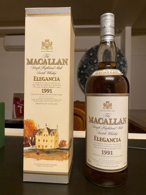 The Macallan Elegancia 1991 New Sealed Bottle 1000 ml