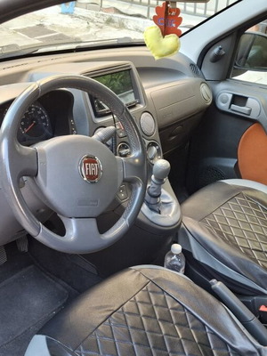 Fiat Panda 2009 μεταχειρισμένο, βενζίνη, χειροκίνητο, κόμπακτ μαύρο αυτοκίνητο